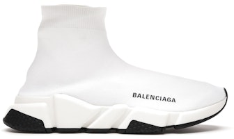 (Women) Balenciaga Speed Trainer Mid 'White' 525712 W05G0 9000 (Women) Balenciaga Speed Trainer Mid 'White' 525712 W05G0 9000