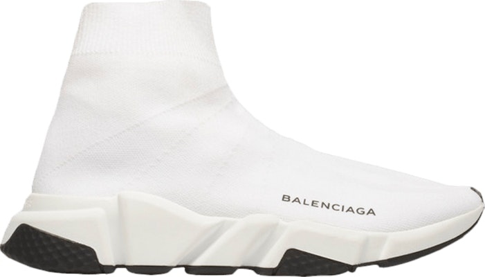 (W) Balenciaga Speed Trainer Mid 'Putih Hitam' 494371W05G09000 Buy (W) Balenciaga Speed Trainer Mid 'Putih Hitam' 494371W05G09000