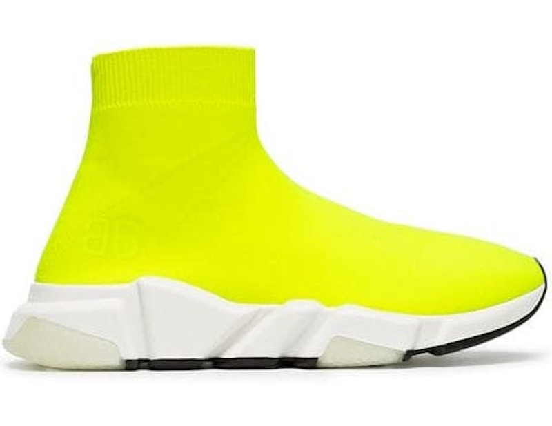 (Women) Balenciaga Speed Trainer Mid BB 'Neon'  517322 W05G0 7320