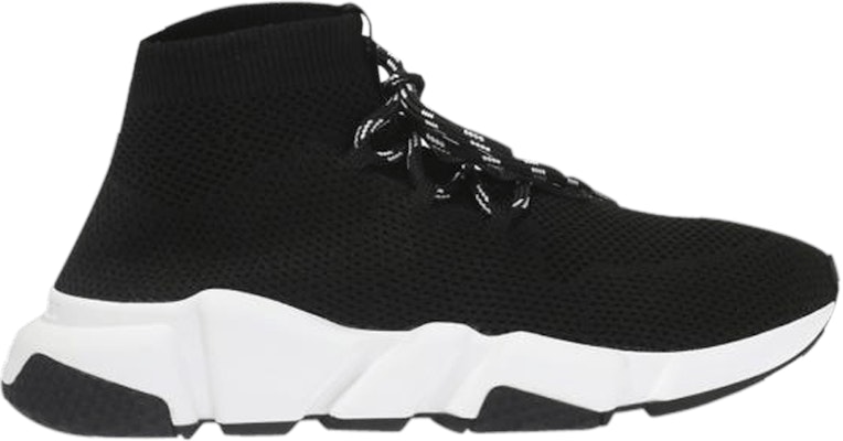 (W) Balenciaga Speed Trainer Mid Tali 'Hitam' 525722-W07U0-1000 Buy (W) Balenciaga Speed Trainer Mid Tali 'Hitam' 525722-W07U0-1000