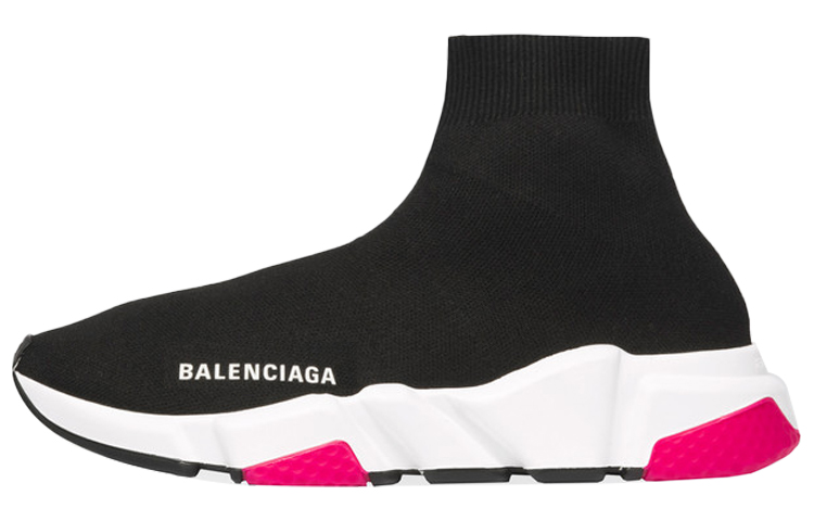 Buy (Women) Balenciaga Speed Trainers 'Black Pink'  540681 W05G0 1000