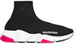 Lookbook (W) Balenciaga Speed Trainers 'Hitam Merah Jambu' 540681 W05G0 1000