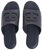 Purchase (W) Balenciaga Zapatillas Punta Cuadrada Abierta 'Negro' 630014WA8F51100