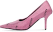 Buy (W) Balenciaga Escarpins Knife Carré ''Talons Hauts Rose Mode'' 719820WBC525000