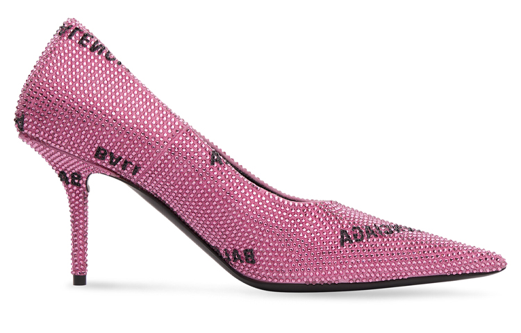 Order (W) Balenciaga Escarpins Knife Carré ''Talons Hauts Rose Mode'' 719820WBC525000
