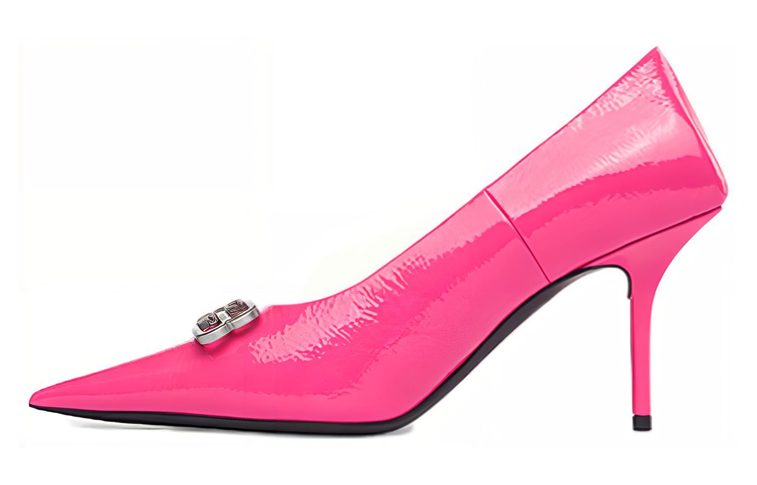 (Women) Balenciaga Square Knife 'Pink Leather' 719819WBDU25080