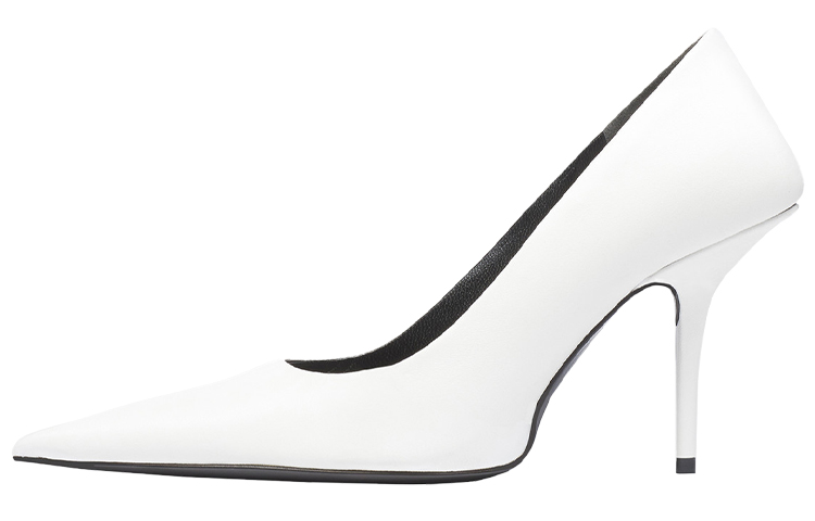 (Women) Balenciaga Square Knife 'White' 572879WAWN09000