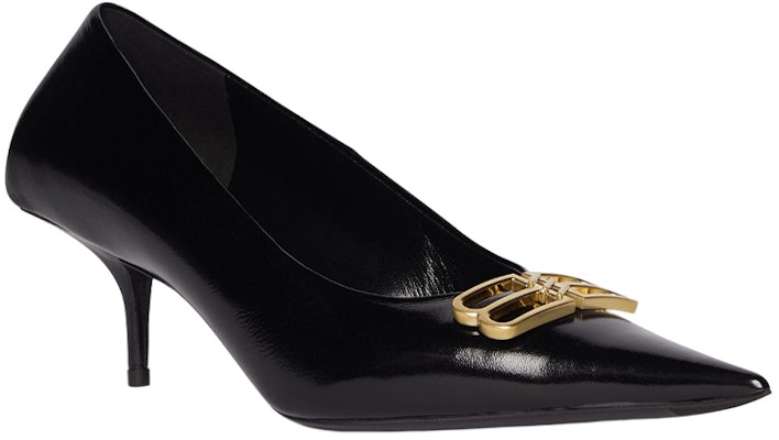 (Women) Balenciaga Square Knife BB 60mm Pumps 'Black Shiny Lambskin' 694739WBD821080 Order (Women) Balenciaga Square Knife BB 60mm Pumps 'Black Shiny Lambskin' 694739WBD821080