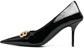 (Women) Balenciaga Square Knife BB 80mm Pumps 'Black Shiny Lambskin' 694712WBD821080 (Women) Balenciaga Square Knife BB 80mm Pumps 'Black Shiny Lambskin' 694712WBD821080
