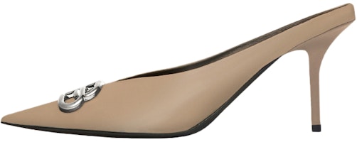 (Women) Balenciaga Square Knife BB Mule 'Brown' 659994WAWND9781 (Women) Balenciaga Square Knife BB Mule 'Brown' 659994WAWND9781