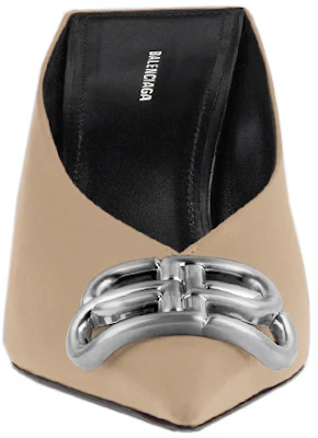 (W) Balenciaga Square Knife BB Mule 'Coklat' Sepatu Wanita 659994WAWND9781 Lookbook (W) Balenciaga Square Knife BB Mule 'Coklat' Sepatu Wanita 659994WAWND9781