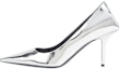Buy (W) Balenciaga Square Knife Tumit Tinggi 'Cermin Perak' 572887W2AD08100