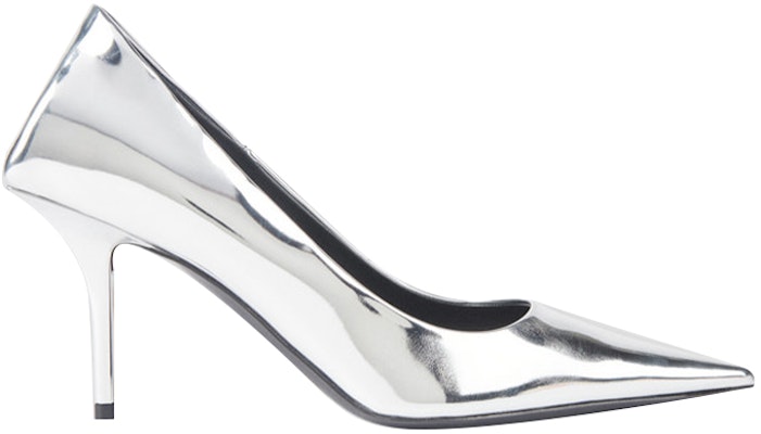 (Women) Balenciaga Square Knife High Heels 'Color Mirror Silver' 572887W2AD08100 Order (Women) Balenciaga Square Knife High Heels 'Color Mirror Silver' 572887W2AD08100