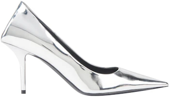 Order (W) Balenciaga Square Knife High Heels ''Farbe Spiegel Silber'' 572887W2AD08100