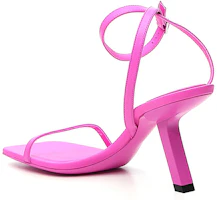 Shop (W) Balenciaga Square Open Toe High Heel Sandal 'Keanggunan Fesyen Merah Jambu'. 659881WA9105321