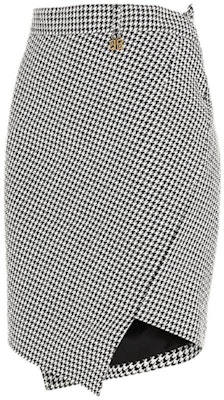 (W) 발렌시아가 SS21 하운드투스 A라인 스커트 블랙/화이트 621416TIT091070 Order (W) 발렌시아가 SS21 하운드투스 A라인 스커트 블랙/화이트 621416TIT091070