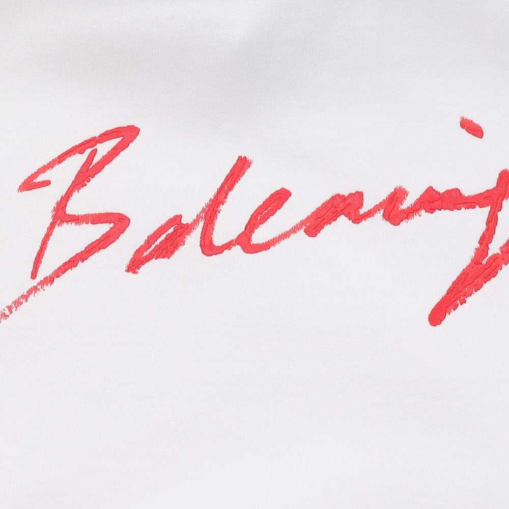 (Women) Balenciaga SS21 Classic Logo White Hoodie. 583222TFV649783 圖 7