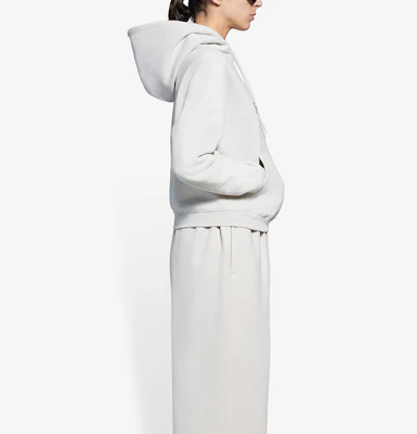 (W) Balenciaga SS21 Hoodie Abu-Abu Fashion Week Shrunk Pullover Fleece. 657683TKV852984 Sizing (W) Balenciaga SS21 Hoodie Abu-Abu Fashion Week Shrunk Pullover Fleece. 657683TKV852984