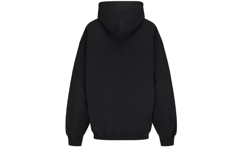 Lookbook (Women) Balenciaga SS21 Marathon Athlete Print Hoodie Black 641529TJVI71070