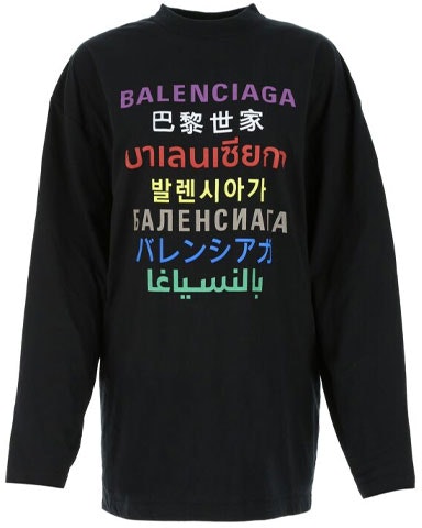 women-balenciaga-ss-21-multilingual-logo-colorful-printed-black-long-sleeve-tee-women-641583-tjvi-32771