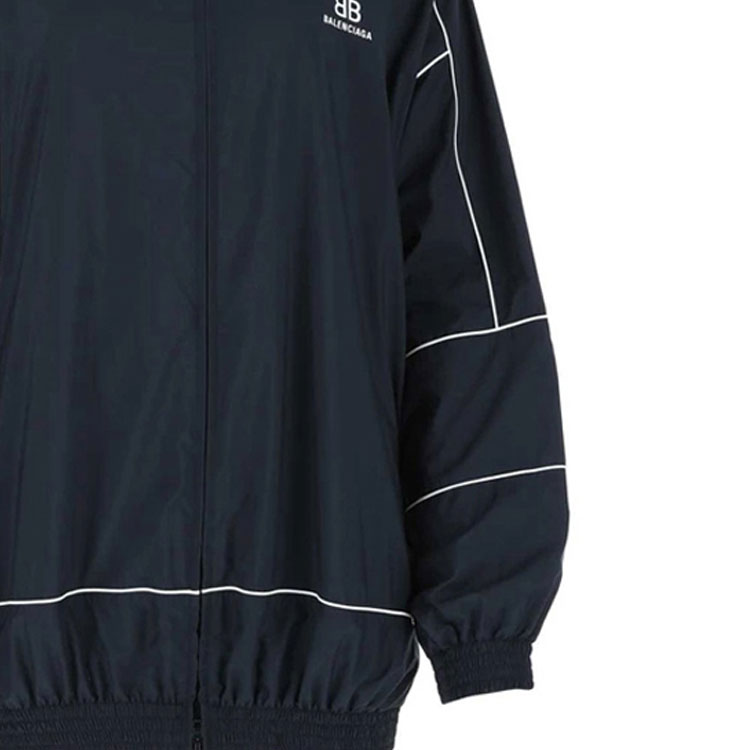(Women) Balenciaga SS21 Solid Color Long Sleeve Jacket Deep Blue. 622998TJO824100 圖 8