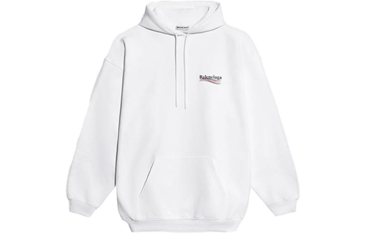 (Women) Balenciaga SS21 Solid Color White Hoodie 578135TIV539000 圖 2