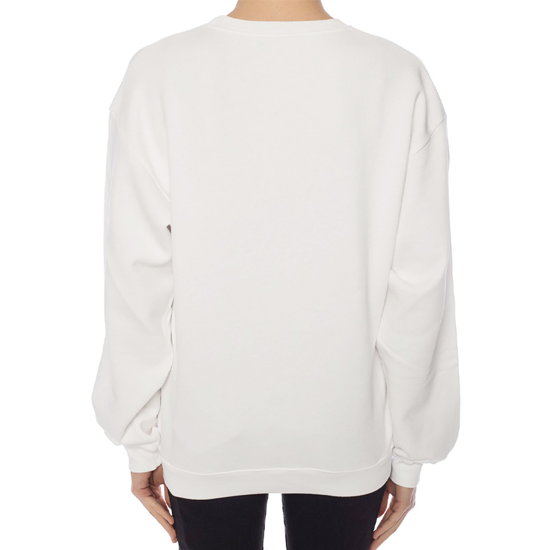 Purchase (W) Balenciaga SS21 白色印花Logo套頭衫衛衣 578132TEV199044