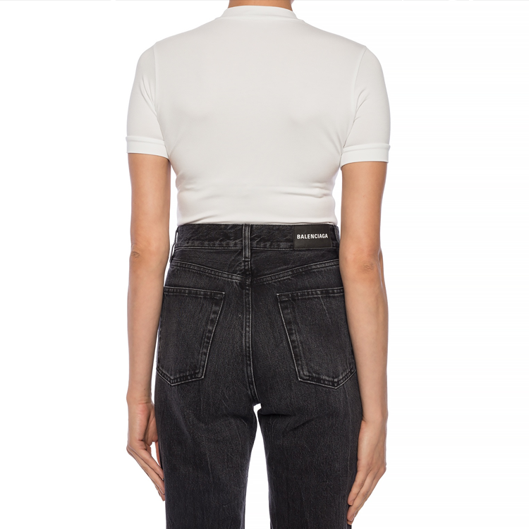 Purchase (W) Balenciaga SS21 白色印字母與桂冠圖案T恤 594603TGV479000