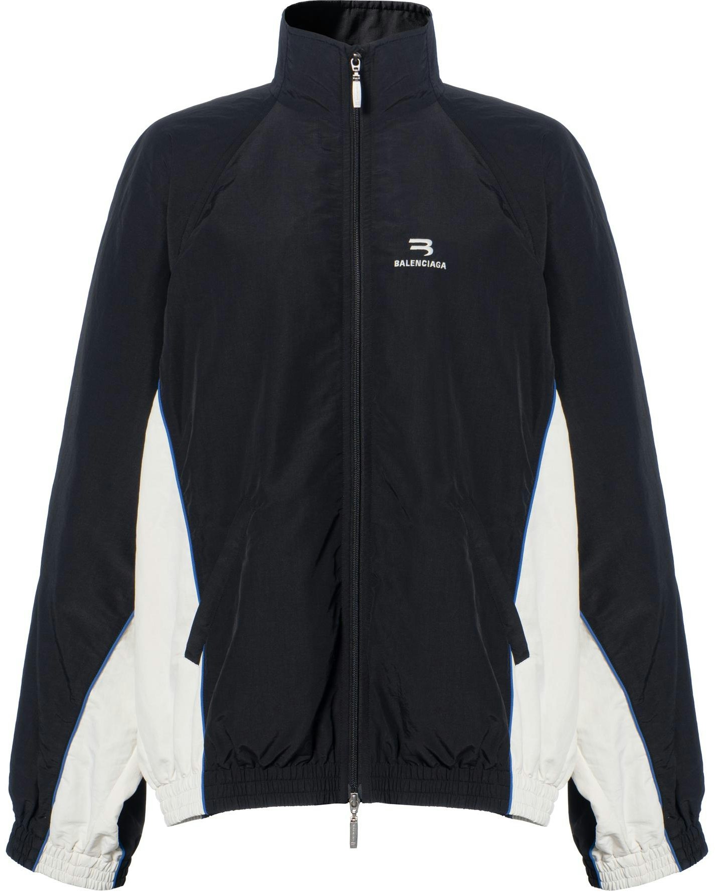 women-balenciaga-ss-22-black-high-neck-zip-up-colorblock-jacket-698875-tko-481000