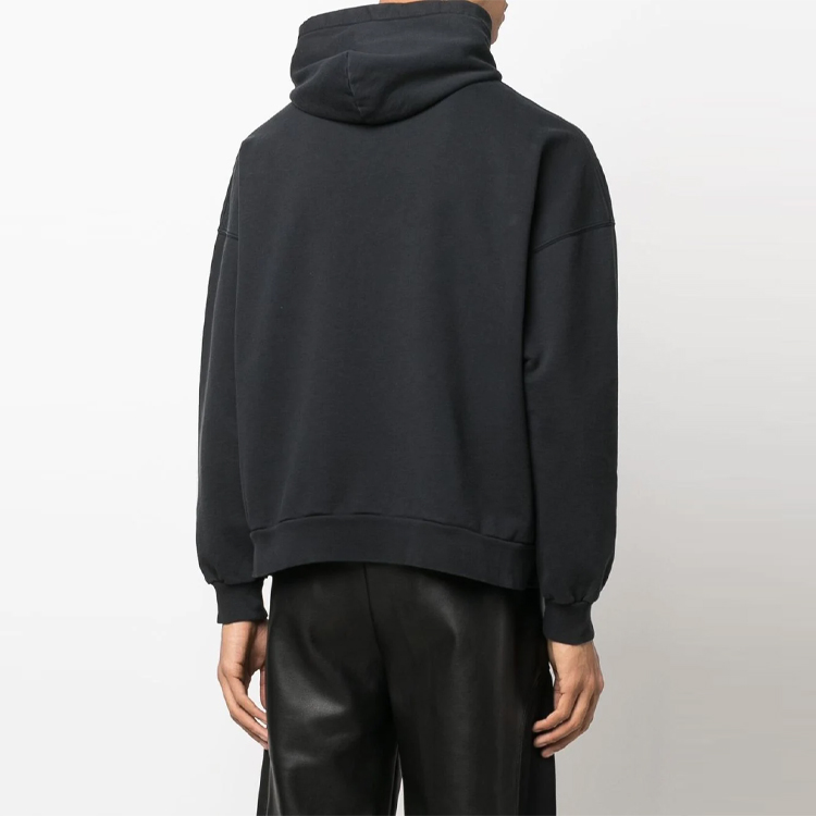 Details for (W) Balenciaga SS22 Hoodie Hitam Cetakan Kartun Logo Harimau. 675003TLVH31000