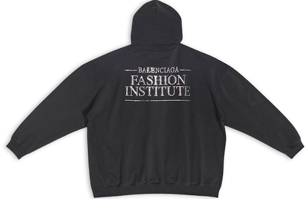 (W) Balenciaga SS22 Sudadera Negra con Logo Estampado y Corte Holgado. 620947TMVP11073 Lookbook (W) Balenciaga SS22 Sudadera Negra con Logo Estampado y Corte Holgado. 620947TMVP11073