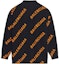 Lookbook (Women) Balenciaga SS22 Black Logo Print Crewneck Pullover Sweater. 657528T32001018