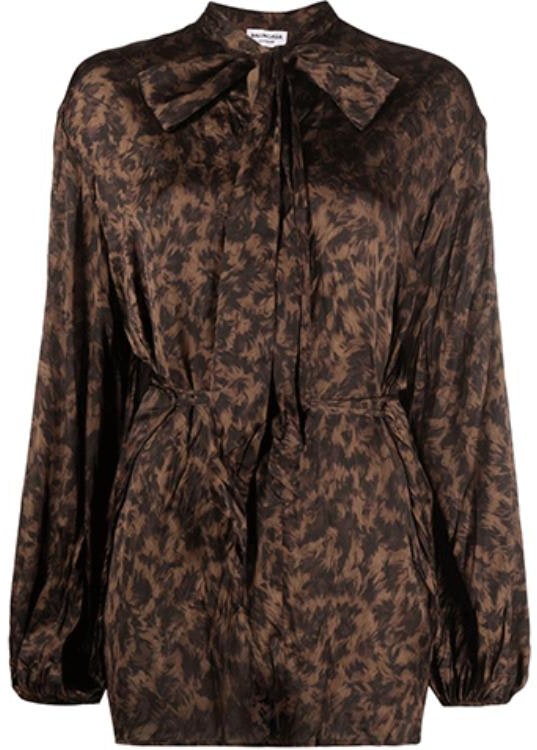 women-balenciaga-ss-22-brown-animal-print-bow-tie-shirt-659088-tlle-19501