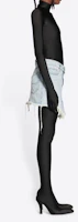 Details for (W) Balenciaga SS22 藍色破損下擺剪裁牛仔迷你裙 704541TDW144824