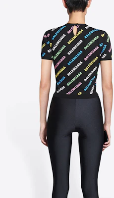 (W) Balenciaga SS22 Logo Baju Slim Fit Hitam. 695449T32342771 Purchase (W) Balenciaga SS22 Logo Baju Slim Fit Hitam. 695449T32342771