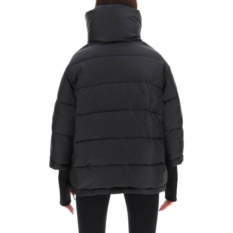 (Women) Balenciaga SS22  Oversized Solid Color High Neck Jacket Black. 659040TKO401000 圖 5
