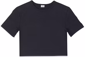 (Women) Balenciaga SS22 Soft Cotton Short Sleeve T-Shirt Black 6982504B7B21000 (Women) Balenciaga SS22 Soft Cotton Short Sleeve T-Shirt Black 6982504B7B21000