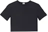 Order (W) バレンシアガ SS22 ソフトコットン 半袖Tシャツ ブラック 6982504B7B21000