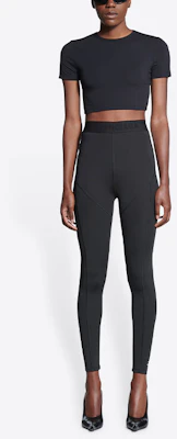 (W) バレンシアガ SS22 ソフトコットン 半袖Tシャツ ブラック 6982504B7B21000 Shop (W) バレンシアガ SS22 ソフトコットン 半袖Tシャツ ブラック 6982504B7B21000