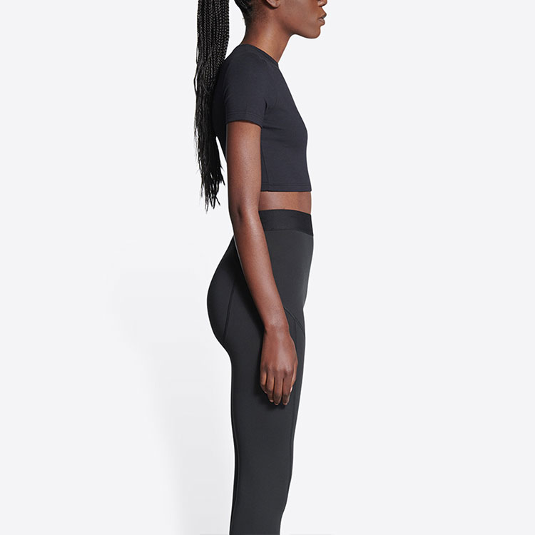 (Women) Balenciaga SS22  Soft Cotton Short Sleeve T-Shirt Black 6982504B7B21000 圖 6