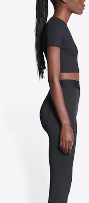 (W) バレンシアガ SS22 ソフトコットン 半袖Tシャツ ブラック 6982504B7B21000 Details for (W) バレンシアガ SS22 ソフトコットン 半袖Tシャツ ブラック 6982504B7B21000