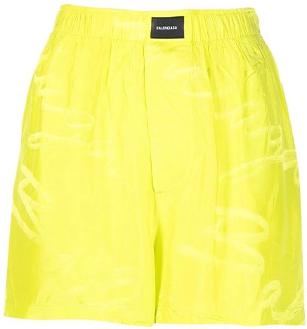 women-balenciaga-ss-22-yellow-high-waisted-solid-color-shorts-671664-tmo-607204