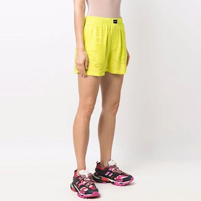 (W) バレンシアガ SS22 イエロー ハイウエスト ショーツ 無地カラー. 671664TMO607204 Purchase (W) バレンシアガ SS22 イエロー ハイウエスト ショーツ 無地カラー. 671664TMO607204