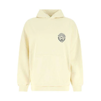 (Women) Balenciaga SS22 Yellow Hoodie Long-Sleeve Sweatshirt 675003TMVA39069