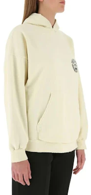 (W) 巴黎世家 SS22 黄色连帽长袖卫衣 675003TMVA39069 Details for (W) 巴黎世家 SS22 黄色连帽长袖卫衣 675003TMVA39069