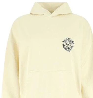 (W) 巴黎世家 SS22 黄色连帽长袖卫衣 675003TMVA39069 Sizing (W) 巴黎世家 SS22 黄色连帽长袖卫衣 675003TMVA39069