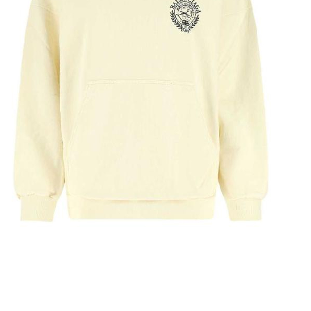 Cheap (W) 巴黎世家 SS22 黄色连帽长袖卫衣 675003TMVA39069