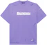 Buy (W) Balenciaga SS22 Camiseta Efecto Destruido Crewneck Púrpura. 651795TKVB83078