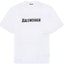 Order (W) Balenciaga SS22 Destroyed T-Shirt Putih Oversized Design Lusuh. 651795TKVB89040