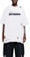 Purchase (W) Balenciaga SS22 Destroyed T-Shirt Putih Oversized Design Lusuh. 651795TKVB89040